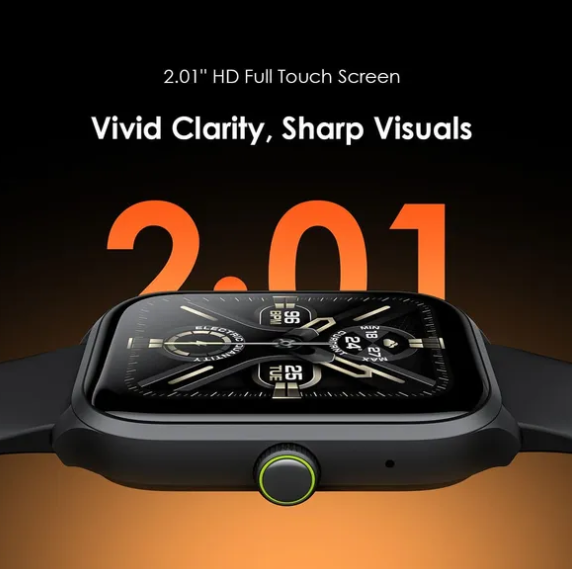 Oraimo Watch 5 Lite 2.01" HD IP68 Smart Watch