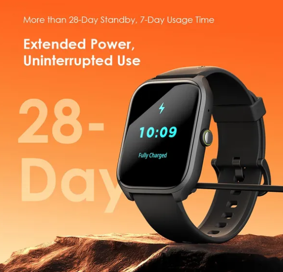 Oraimo Watch 5 Lite 2.01" HD IP68 Smart Watch