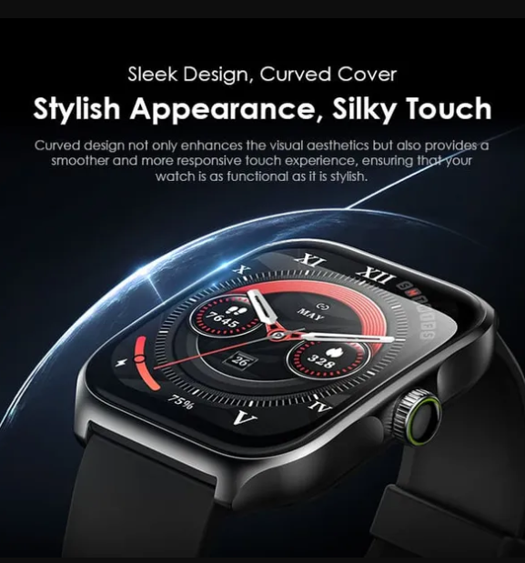 oraimo Watch Nova AM 2.01" AMOLED Screen Curved Cover Smart Watch