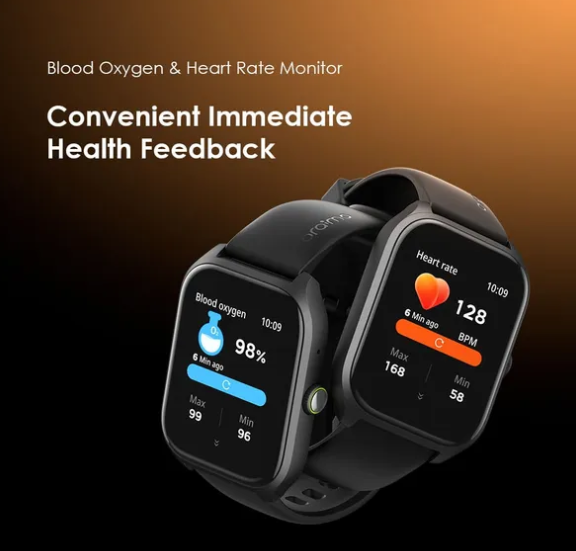 Oraimo Watch 5 Lite 2.01" HD IP68 Smart Watch