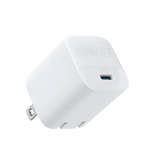 Anker 313 Charger Plug (30W) Super Fast Charging for Your Devices, Ultra-Compact Design